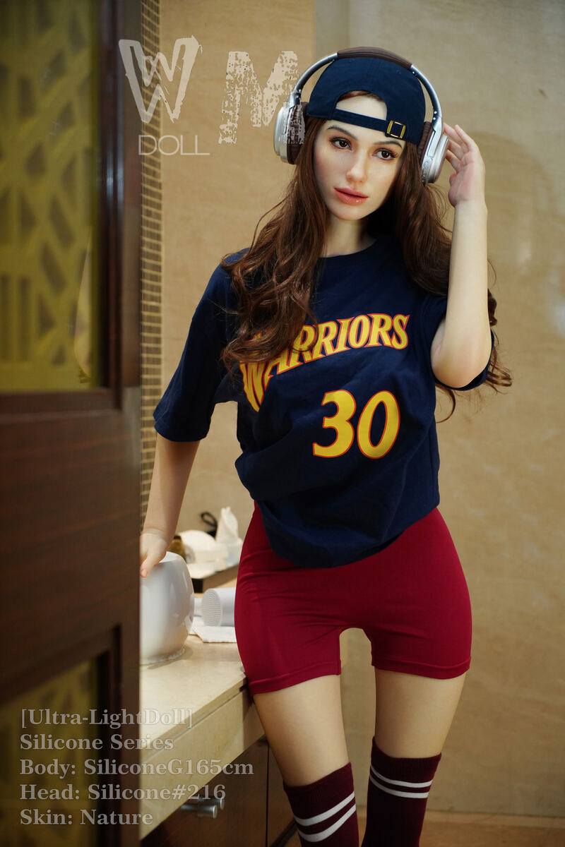 WM 165 cm Silicone doll, head 216